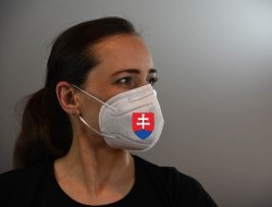 Ochranný respirátor FFP2 so znakom Slovenska