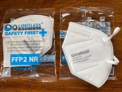Ochranný respirátor FFP2 bez výdychového ventilu