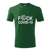 Tričko F*CK COVID unisex