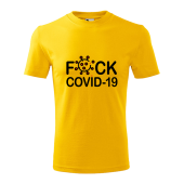 Tričko F*CK COVID unisex