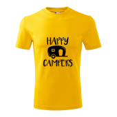 Tričko HAPPY CAMPERS unisex