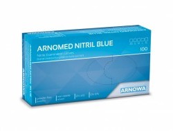 Jednorázové nitrilové rukavice modré L - 100 kusov