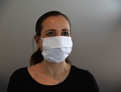 2-vrstvové rúško z antibakteriálnej bavlny